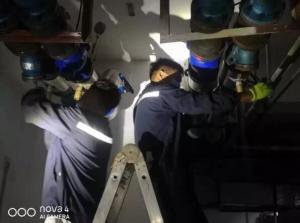 烈日炎炎，不能阻擋益和人為民服務之心！
